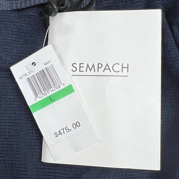 New Sempach Men US L Blue Jacket Hooded Coat Breathable Adjustable Windbreaker - Picture 14 of 16